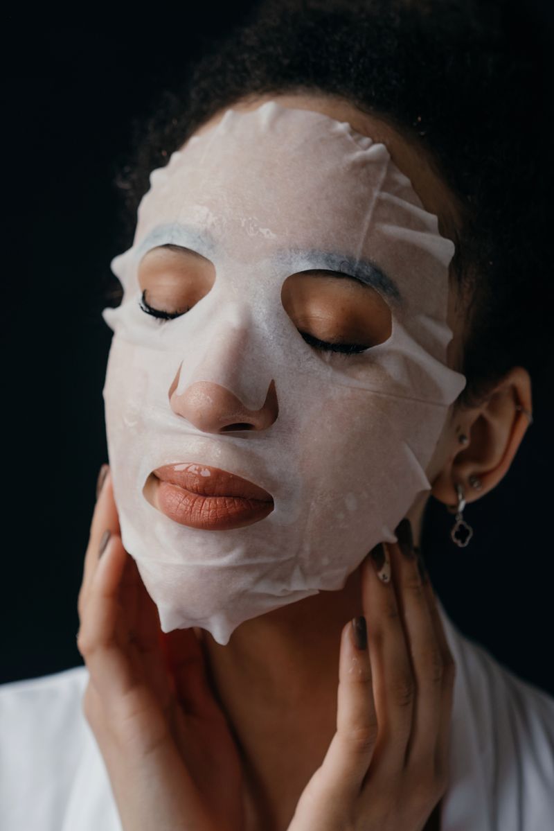 Face sheet mask Korean beauty skincare routine