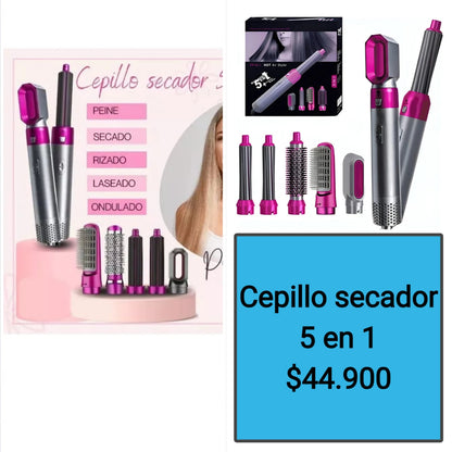 Cepillo Secador Multifunción 5 en 1