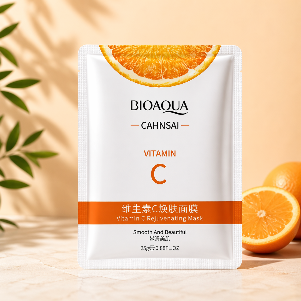 Mascarilla Velo Facial Vitamina C Lujo
