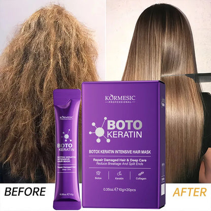 Keratin hair mask 5 segundos cabello liso