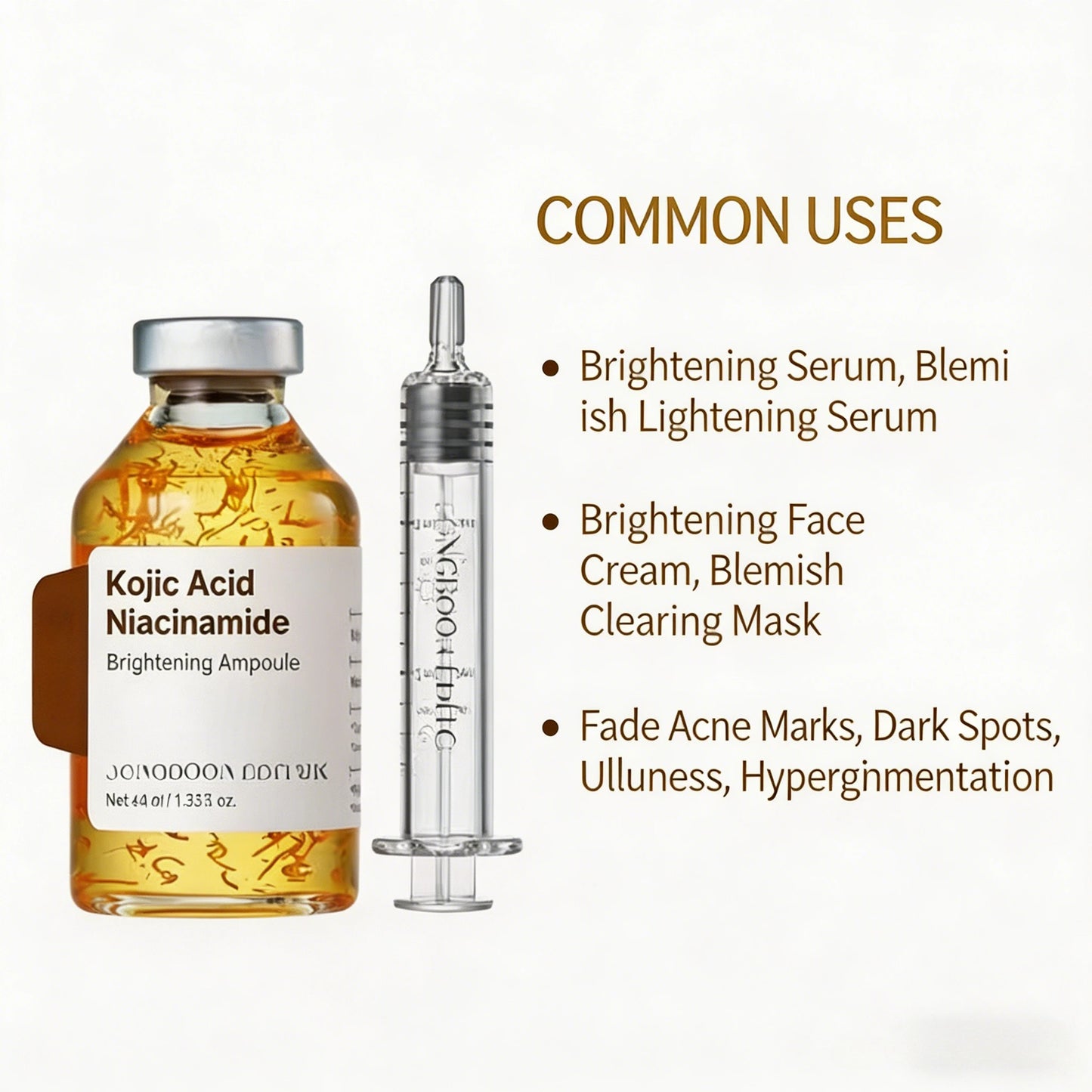 Kojic acid whitening serum melasma