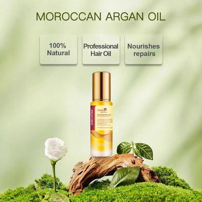 Moroccan argan oil anti-frizz treatment