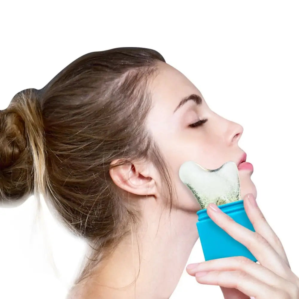 Rodillo hielo contorno facial