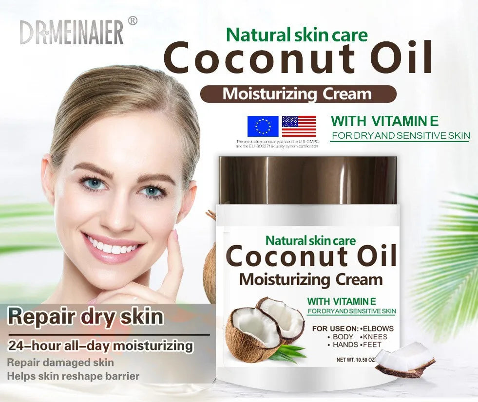 Organic coconut oil moisturizing cream resultado