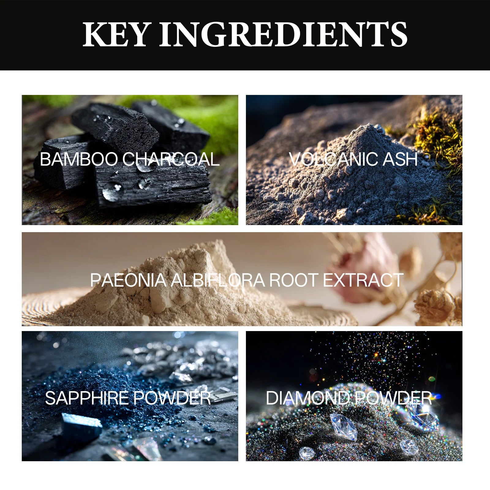 Charcoal peel-off mask piel luminosa