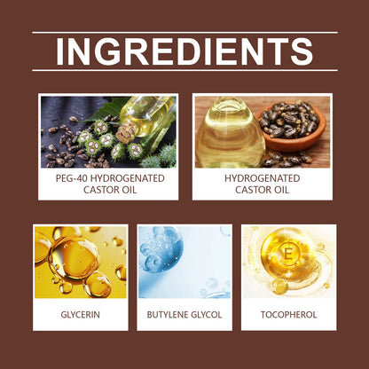 Castor oil organic uñas pestañas cabello