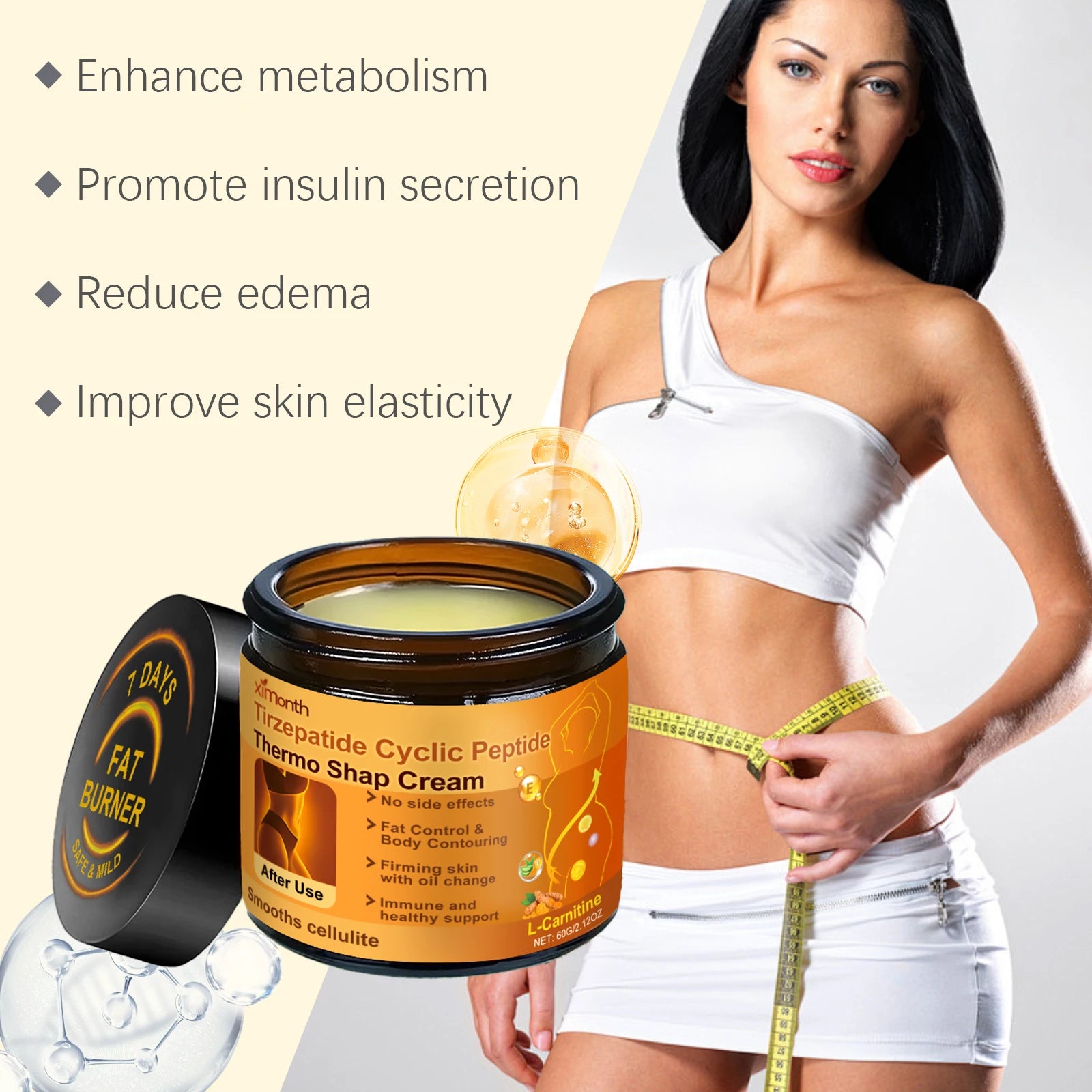 Crema corporal textura suave resultado