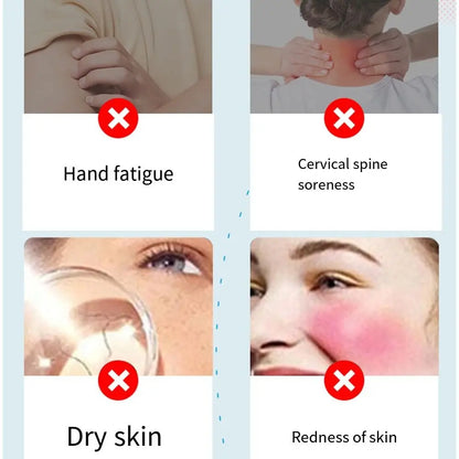 Masajeador hielo piel skincare