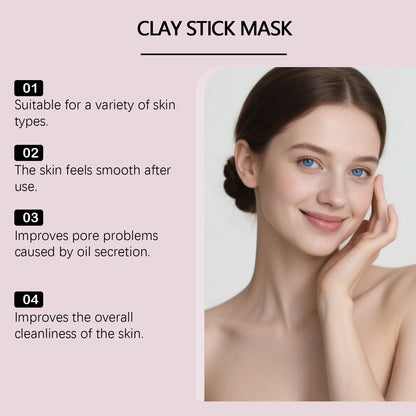 Clay mask poros control grasa purificante