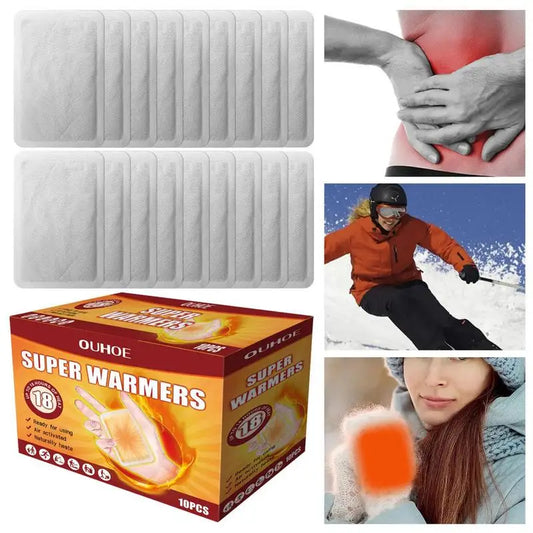 Parche de calor adhesivo auto-activable