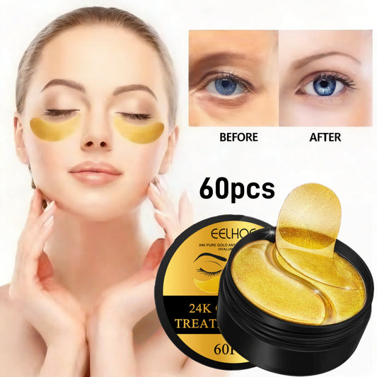 Parches colágeno oro 24K ojeras antiedad
