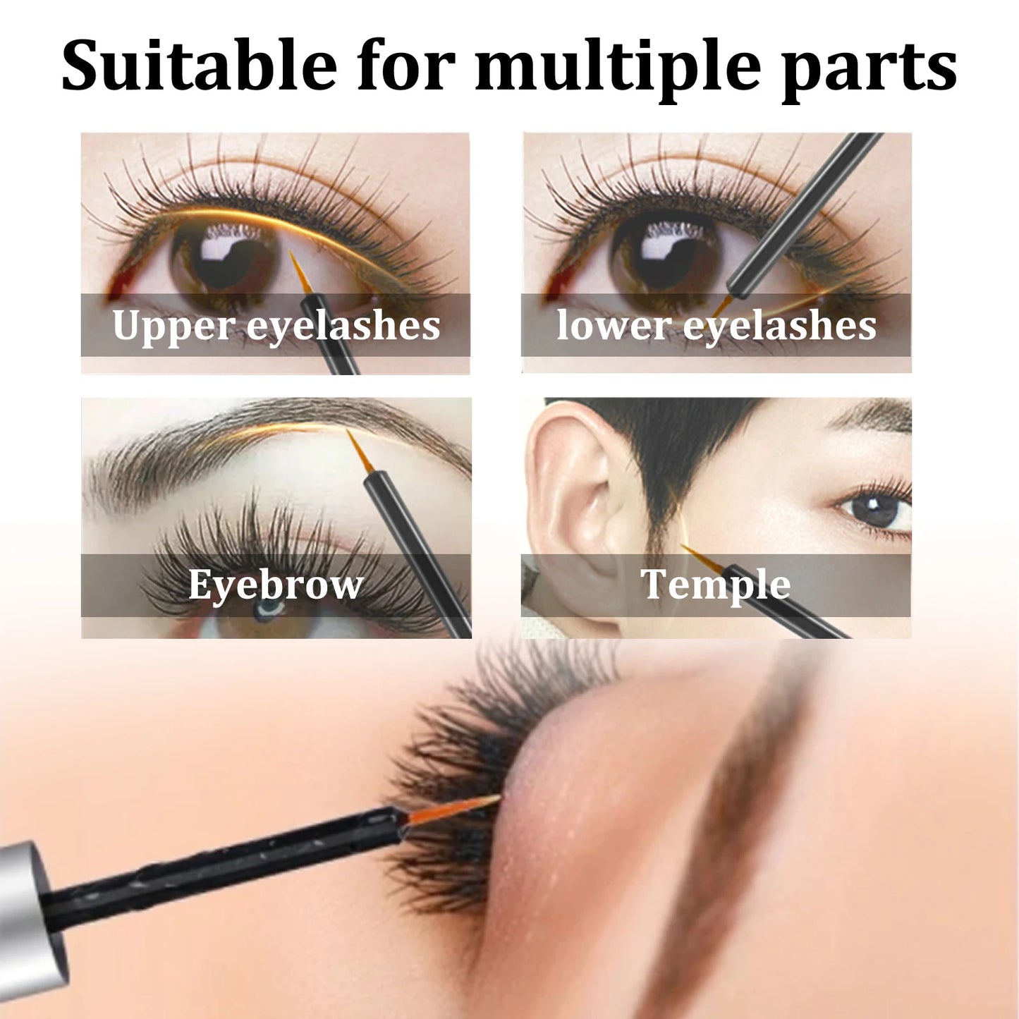 Eyelash growth serum natural