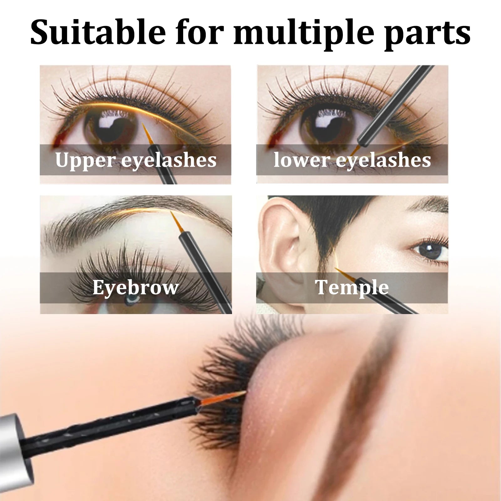 Eyelash growth serum natural