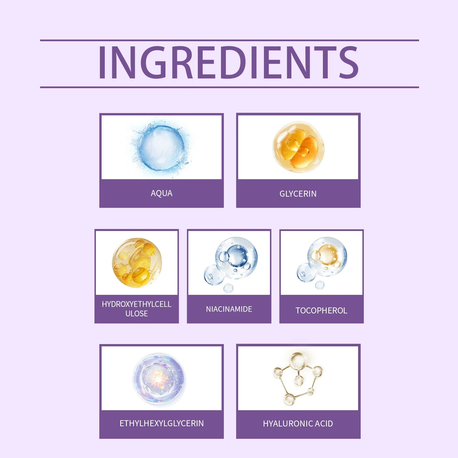 Niacinamide facial serum whitening moisturizer