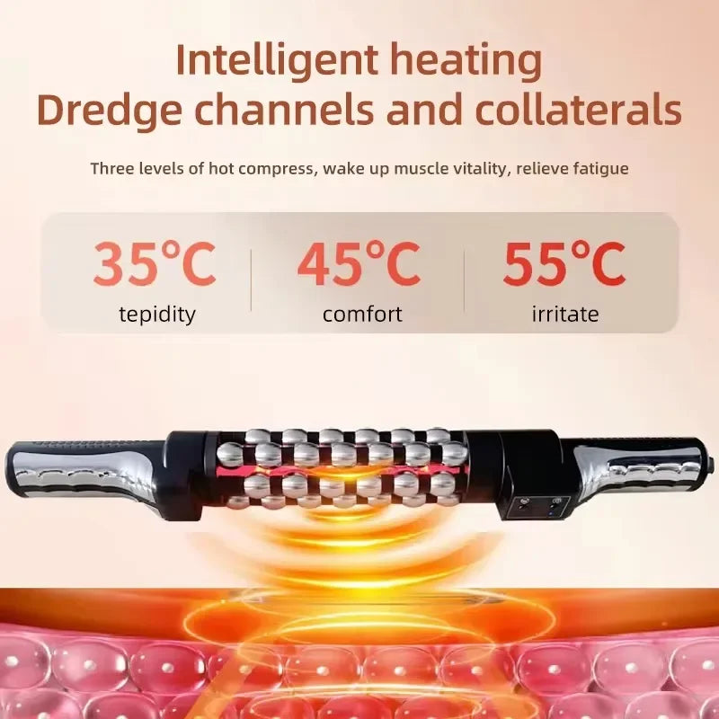Anti-cellulite massager rodillo calor cuerpo