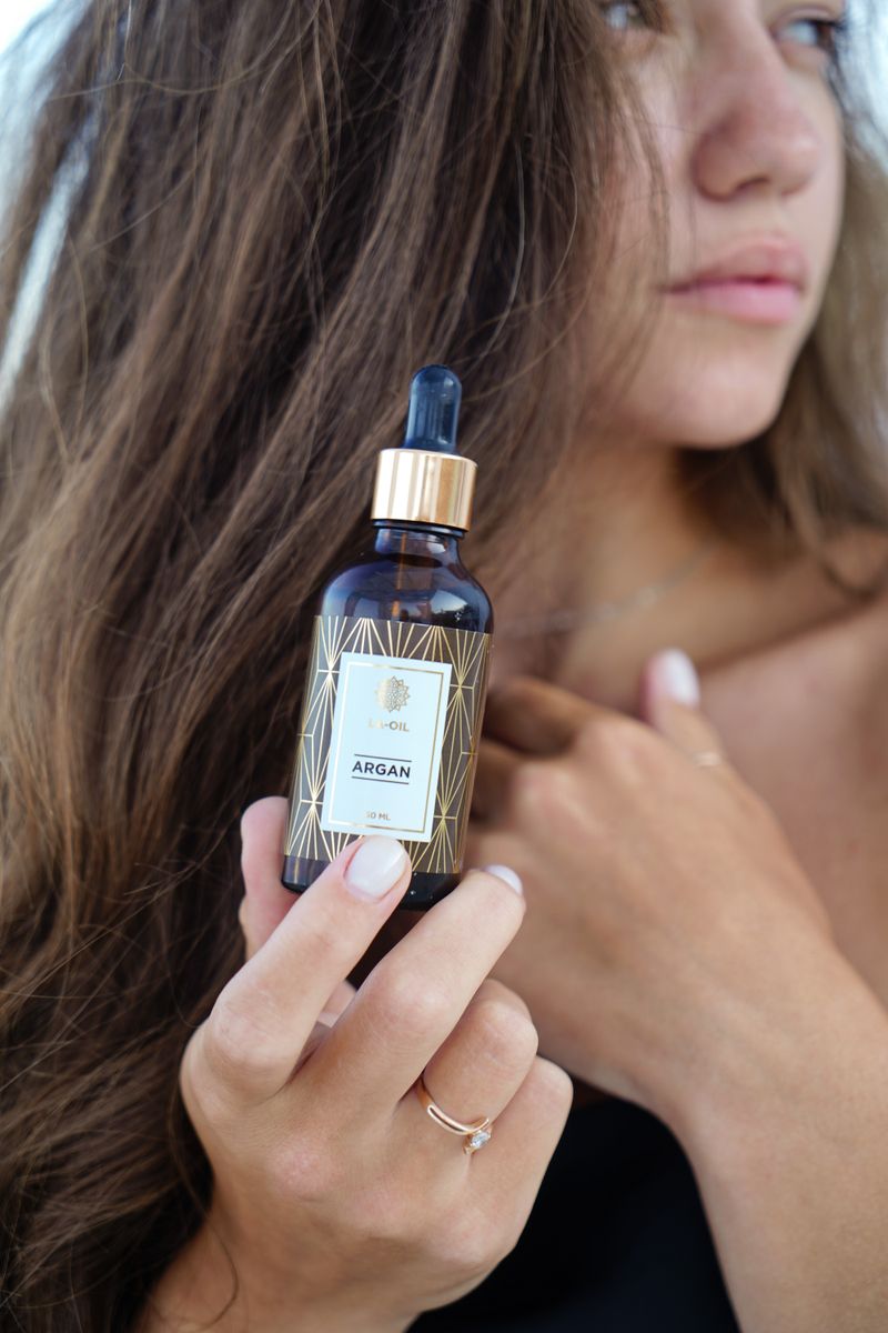 Aceite de Argán Marroquí 100% puro para cabello y piel